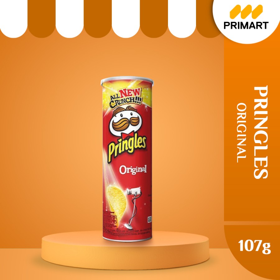 Jual Pringles Snack Kentang Besar Original 107 Gram Shopee Indonesia