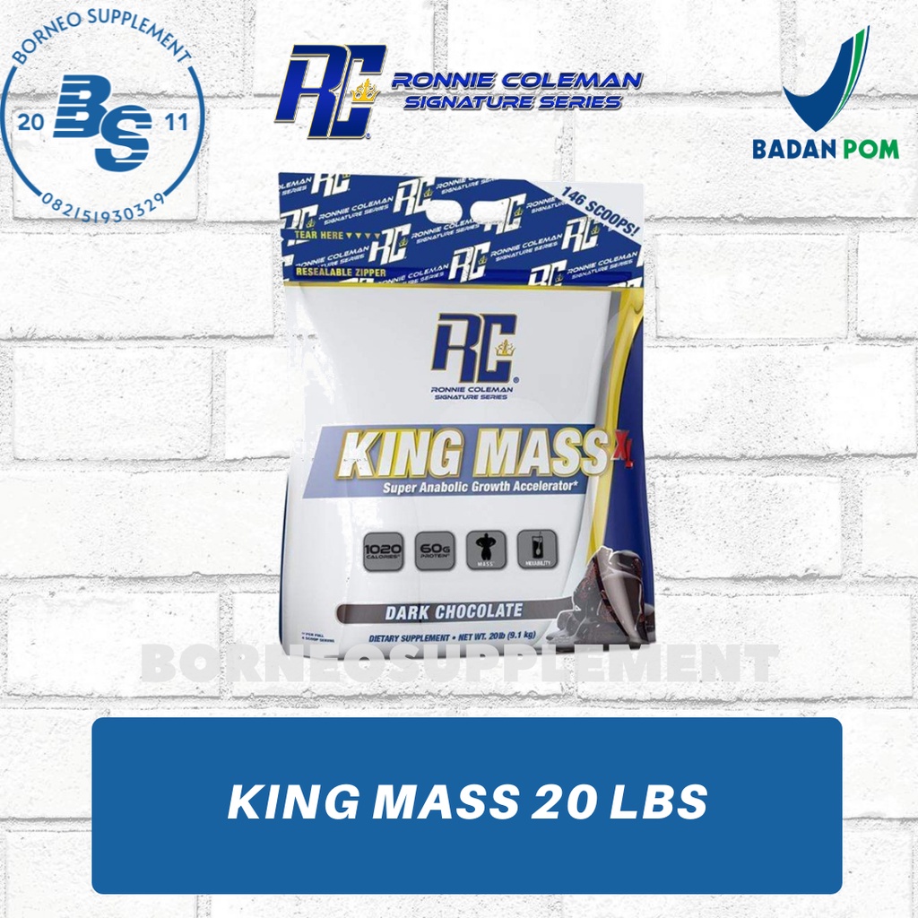 Jual Rc Kingmass Gainer Lbs King Mass Gainer Bpom Shopee Indonesia