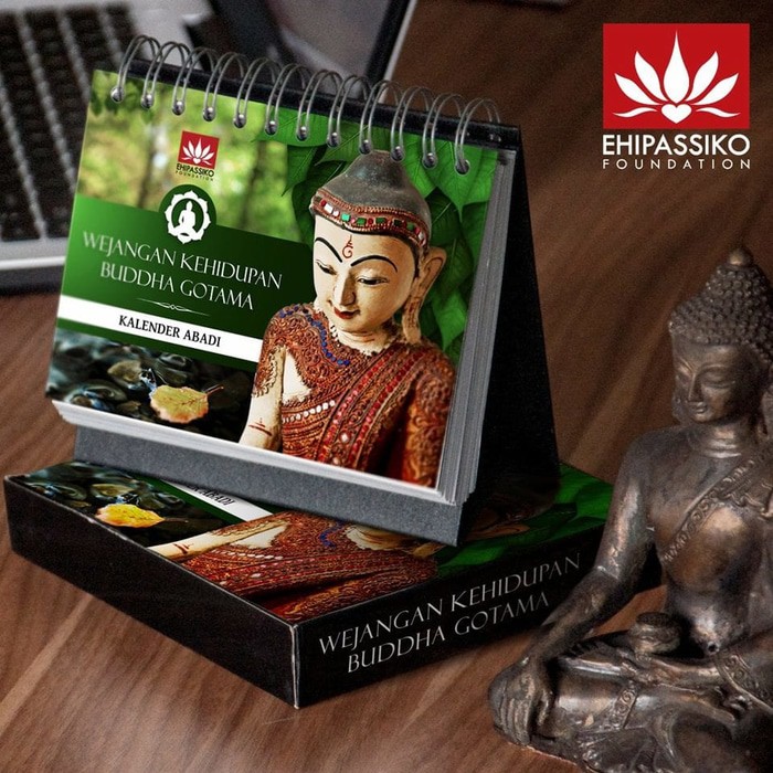 Jual Kalender Abadi Wejangan Kehidupan Buddha Gotama Shopee Indonesia