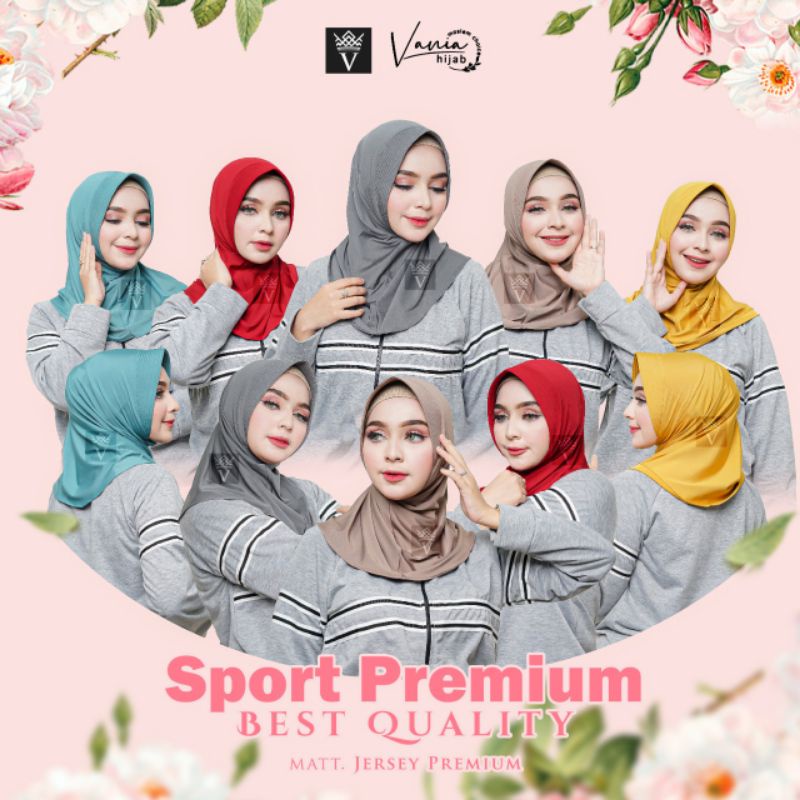 Jual Hijab Bergo Sport Bergo Olah Raga Bergo Instan Hijab Sporty Hijab