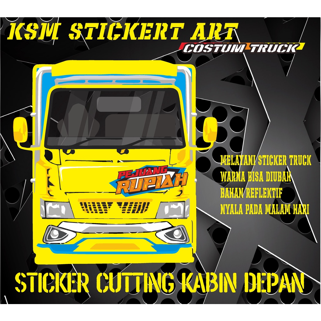 Cutting Sticker Truck Dyna Menawan Pskji Org