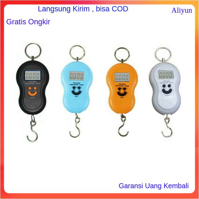 Jual Timbangan Gantung Digital Smile Koper Travel Scale Luggage Piknik