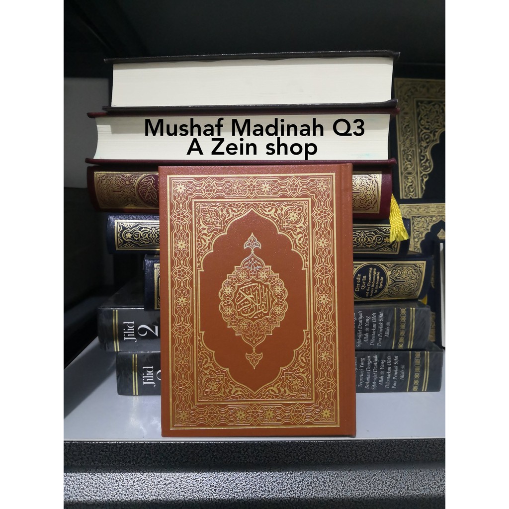 Jual Mushaf Al Quran Madinah Q3 Ukuran 17x12cm Original Madinah