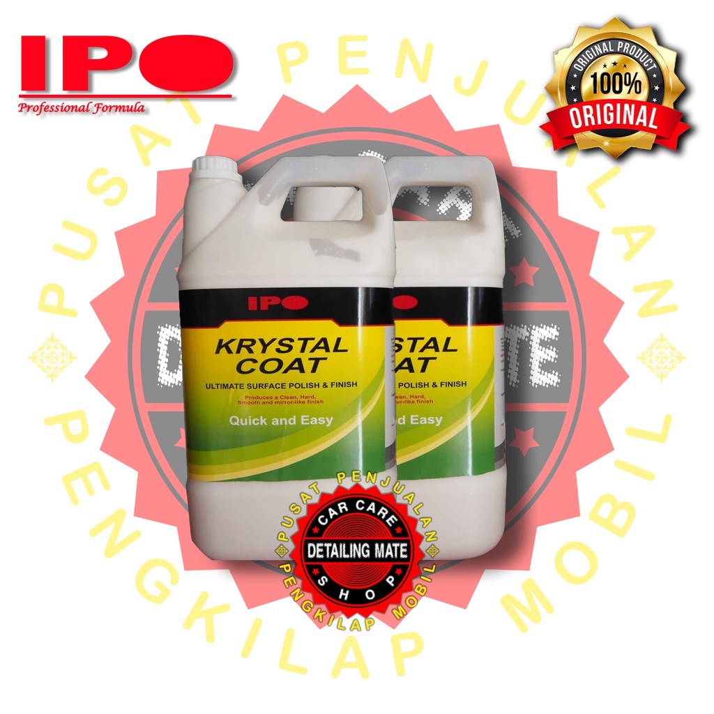 Jual IPO Crystal Coat 4 Liter 7045 Shopee Indonesia