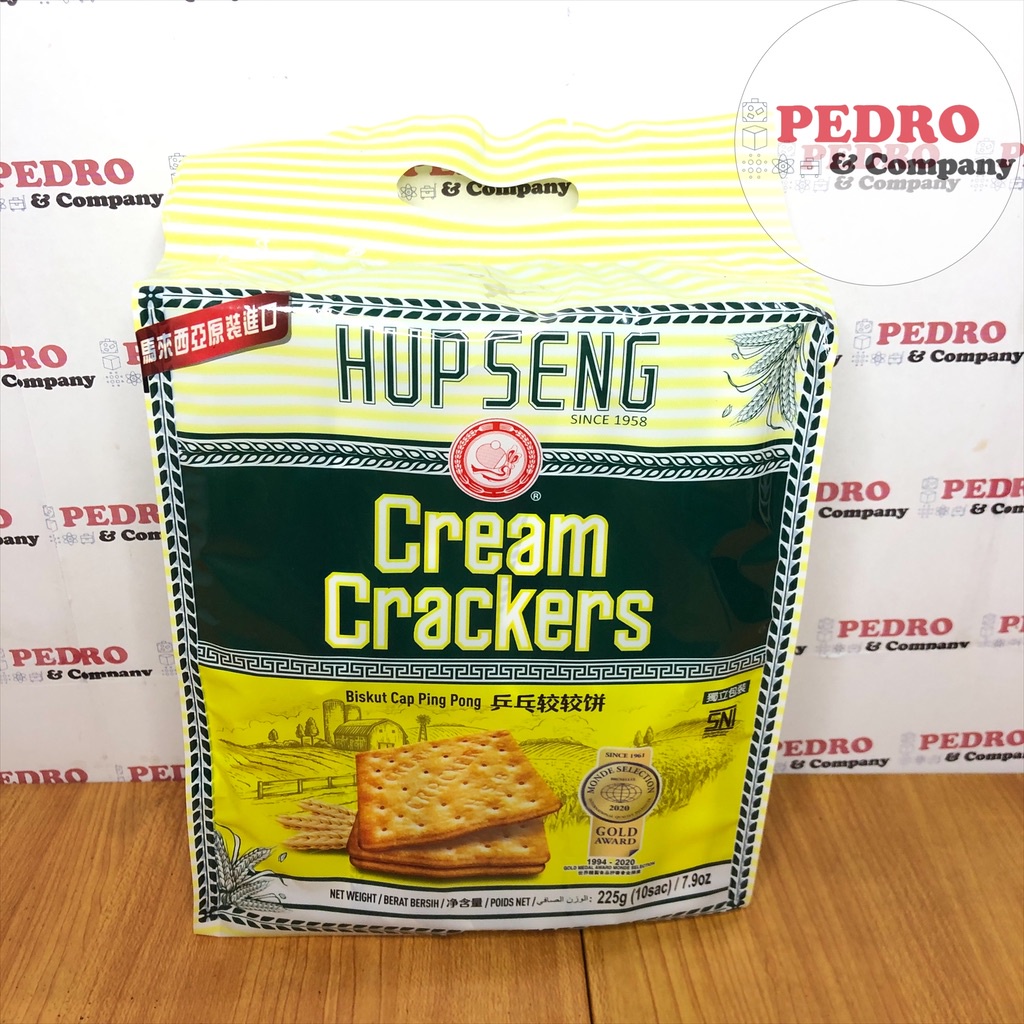 Jual Hup Seng Cream Crackers Biskuit Biscuit Biru Gram Shopee