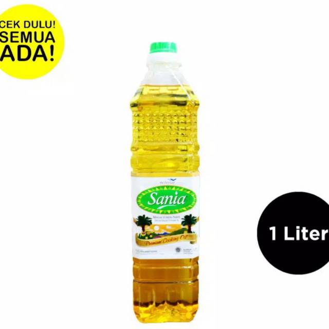 Jual Sania Minyak Goreng 1 Liter Botol Shopee Indonesia