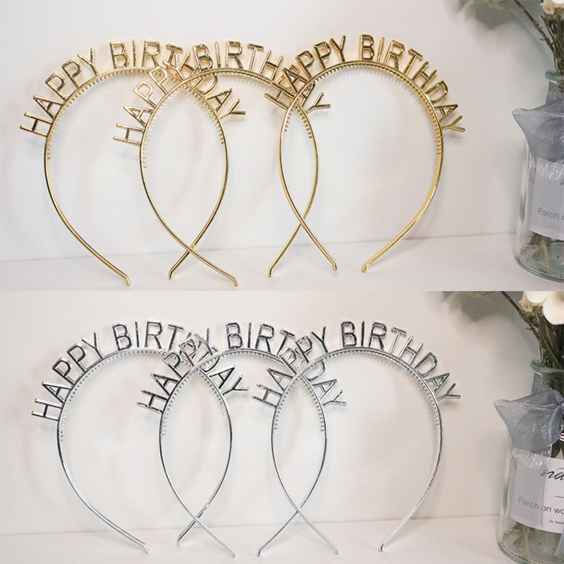 Jual Bando Happy Birthday Bando Pesta Ulang Tahun Bando Mahkota