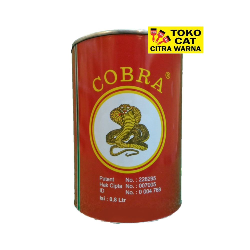 Jual Thinner ND Cobra Merah 0 8 Liter Shopee Indonesia