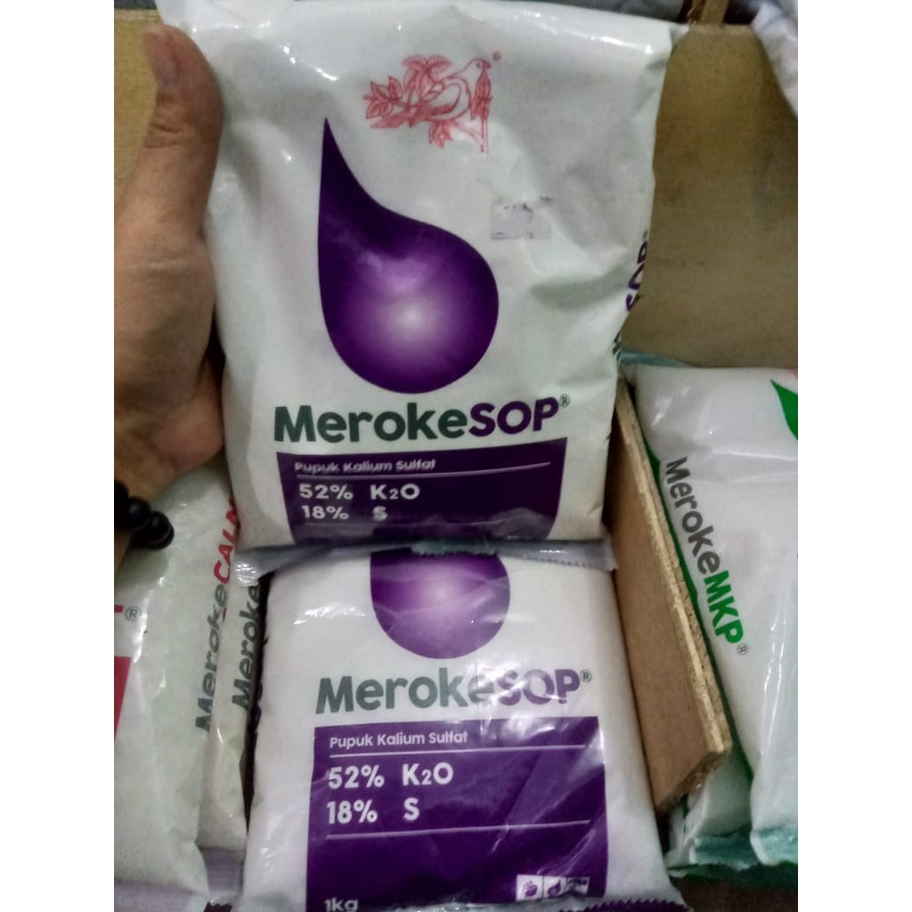 Jual Meroke Sop Pupuk Kalium Sulfat Hidroponik Grade Repacking Gram