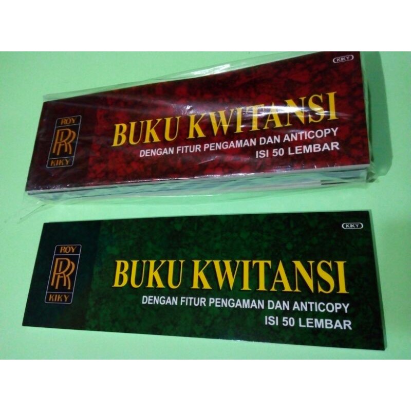 Jual Buku Kwitansi Besar Kiky Indonesia Shopee Indonesia