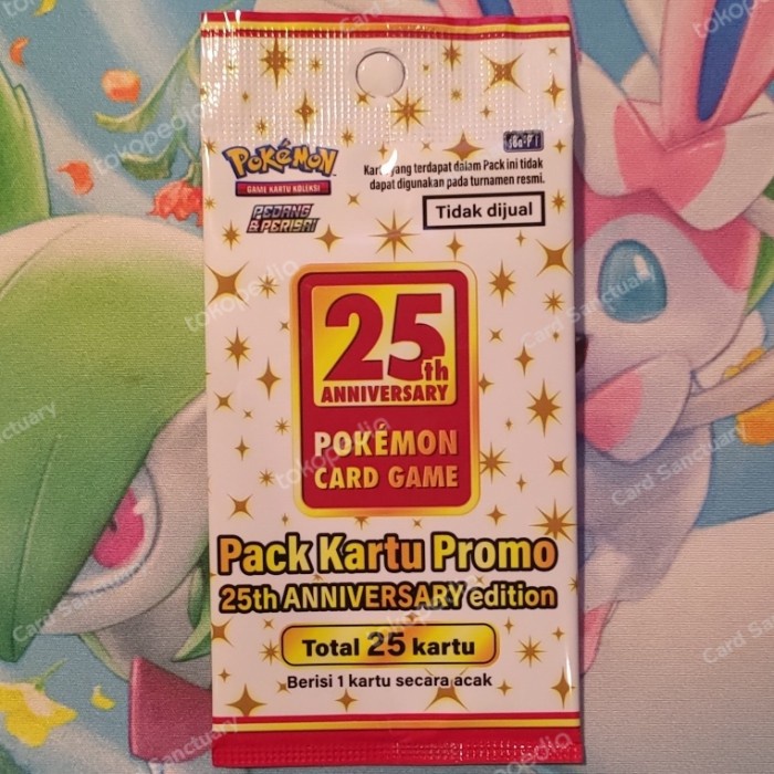 Harga Pokemon 25th Anniversary Promo Pack Terbaru September 2022 BigGo