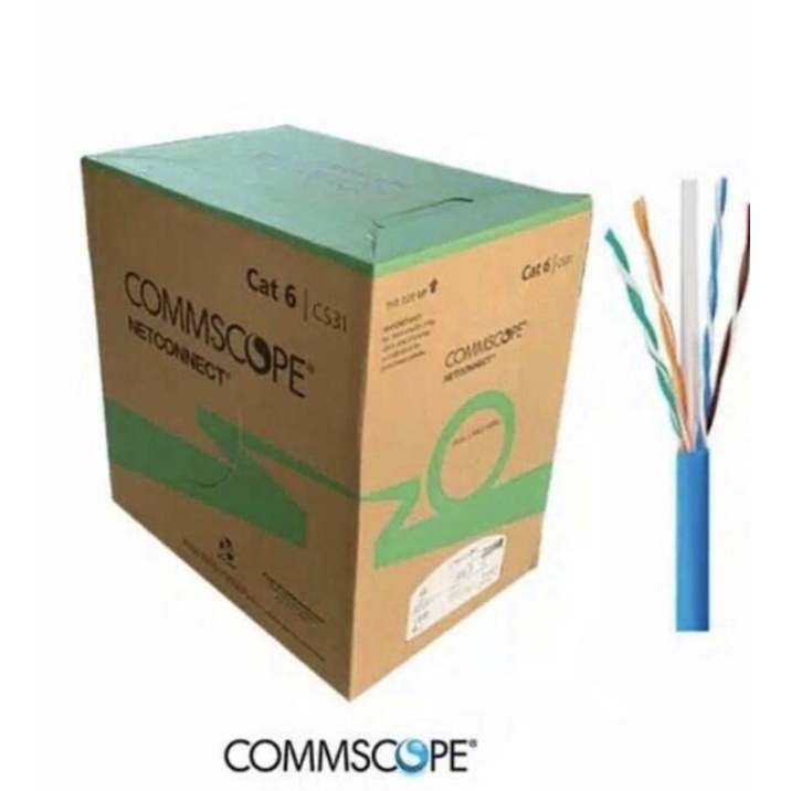 Jual Cat 6 Kabel Commscope Cat 6 Kabel UTP Cat 6 Original