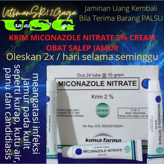 Jual Krim Miconazole Nitrate Cream Obat Salep Jamur Shopee Indonesia