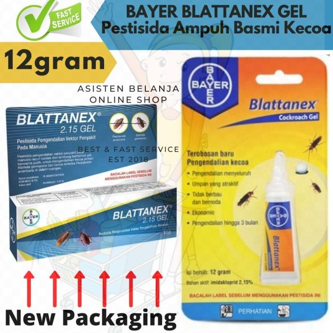 Jual Promo Awal Tahun Bayer Blattanex Gel Umpan Racun Kecoa Gram