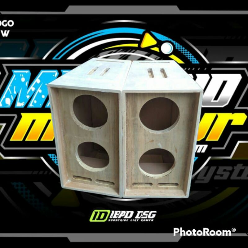 Jual Box Speaker Line Array 5 Inch Double Shopee Indonesia