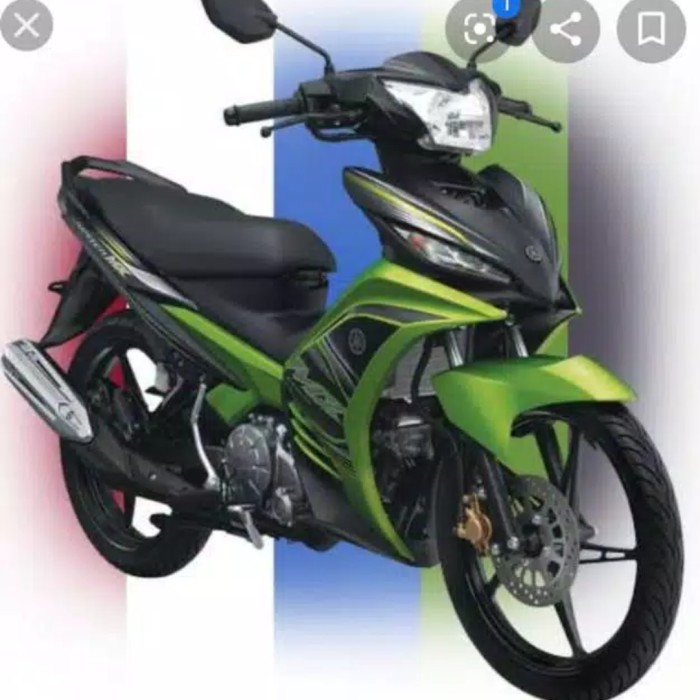 Jual Cover Body Full Halus Jupiter Mx 135 New Hijau Plus Striping