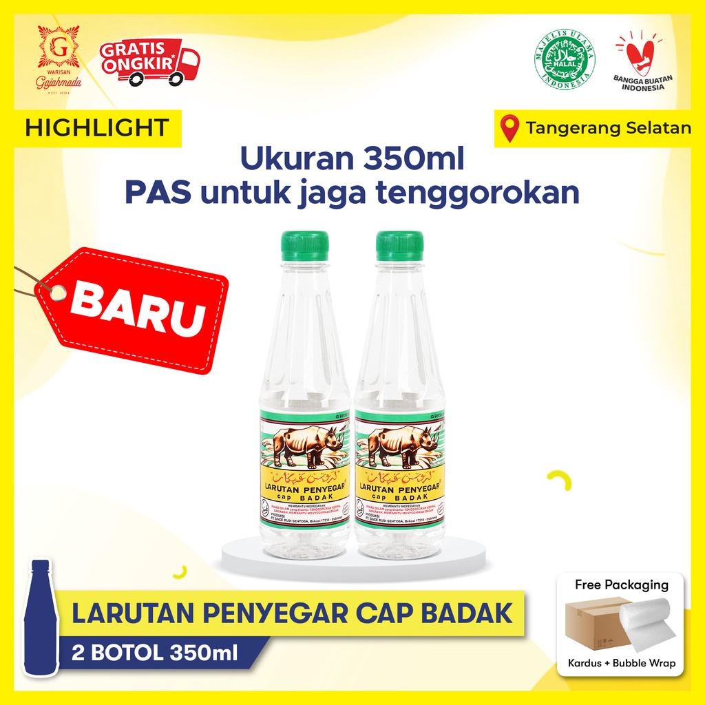 Jual Larutan Penyegar Cap Badak Botol Ml Minuman Penyegar Shopee