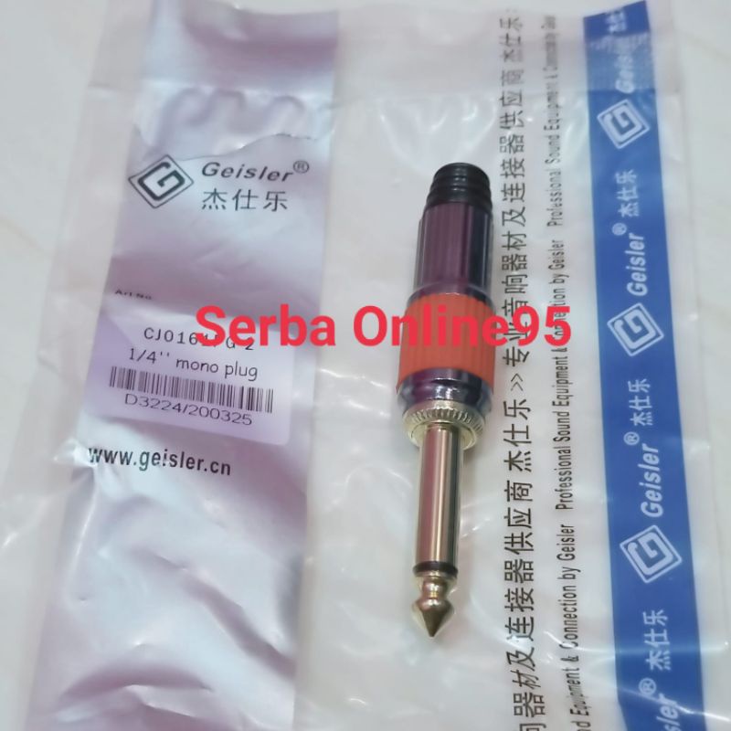 Jual Jack Akai Mono Plug Geisler Jek Mic Mm Shopee Indonesia