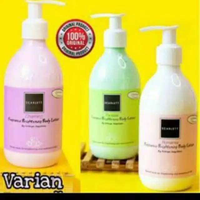 Jual Scarlett Brightening Body Lotion Boom By Felicia Shopee Indonesia