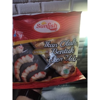 Jual Sunfish Ekor Udang Gram Ikan Olahan Bentuk Udang Shopee