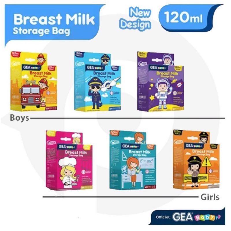 Jual Gea Baby Kantong Asi Breast Milk Ml Isi Shopee Indonesia