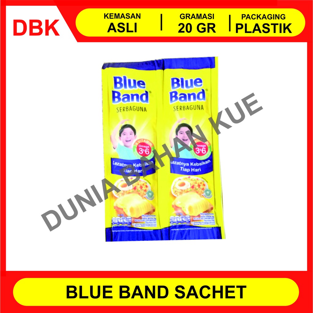 Jual Mentega Blue Band Margarine Serbaguna Blueband Sachet Kecil