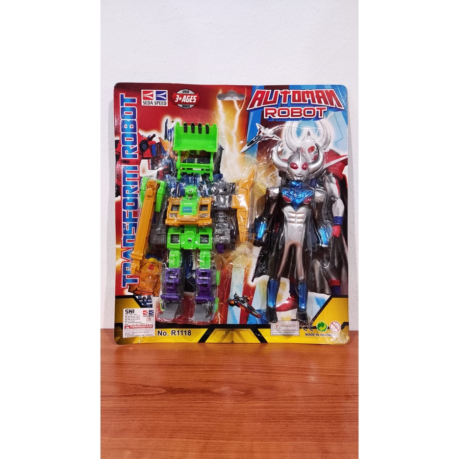 Jual Mainan Robot Ultraman Dan Transformer Super Robot Vs Automan Robot