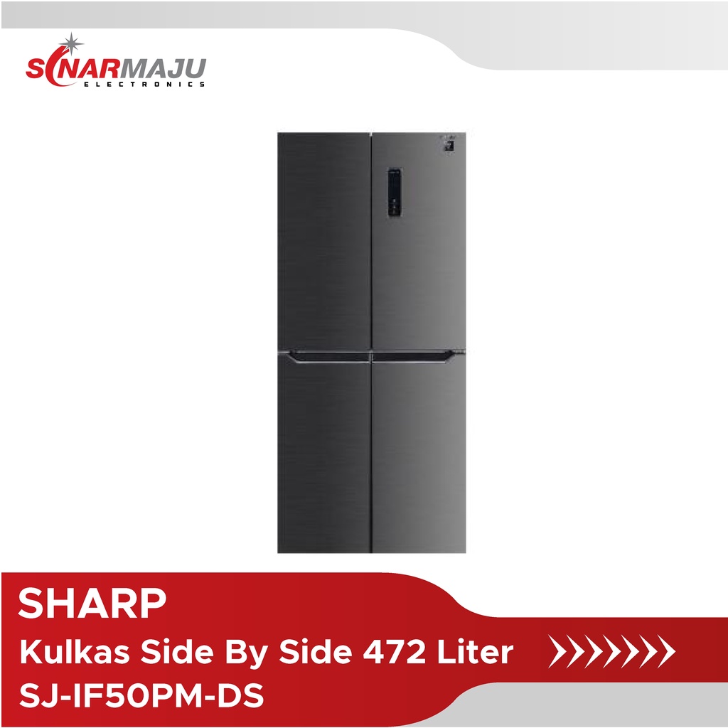 Jual Sharp Kulkas Side By Side 472 Liter SJ IF50PM DS Indonesia Shopee