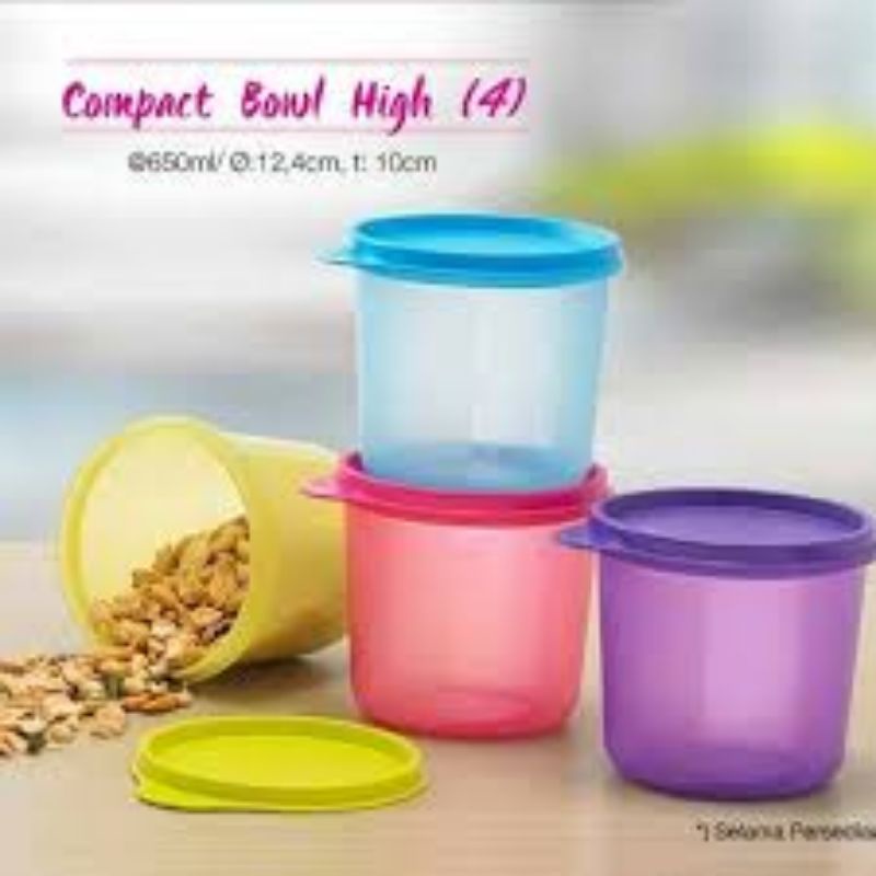 Jual COMPACT HIGH BOWL Toples Kue Ori TUPPERWARE Shopee Indonesia