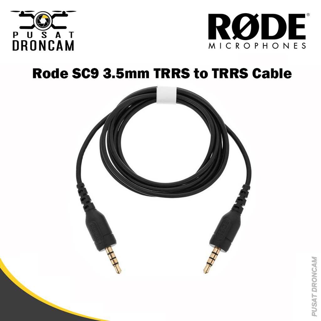 Jual Rode Sc Sc Mm Trrs To Trrs Cable Original Shopee Indonesia