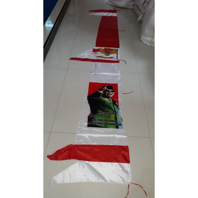 Jual Bendera Umbul Umbul Bandir Soekarno 3 60meter Dan 4meter Shopee