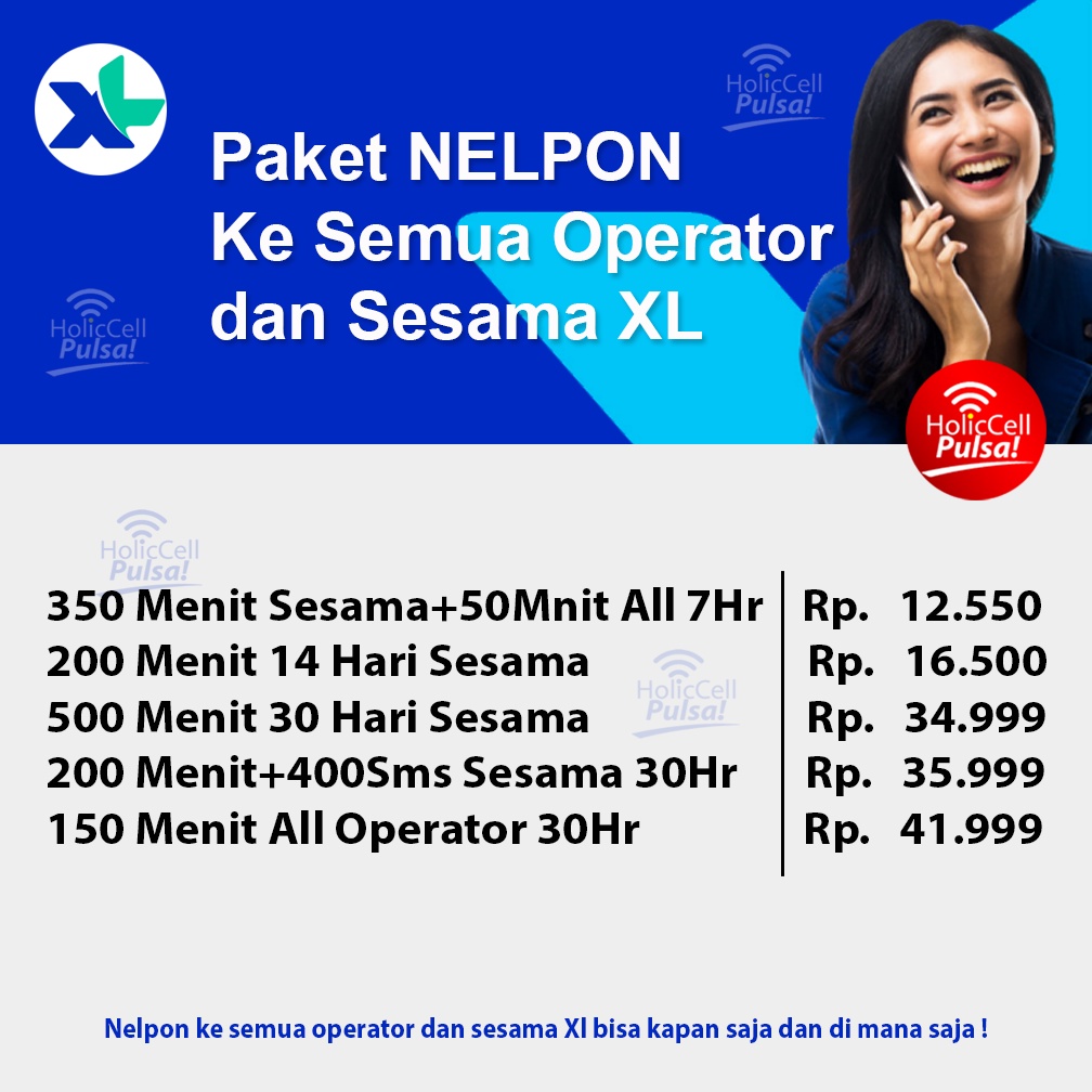 Jual PAKET NELPON XL I WAJIB BACA DESKRIPSI PRODUK Shopee Indonesia