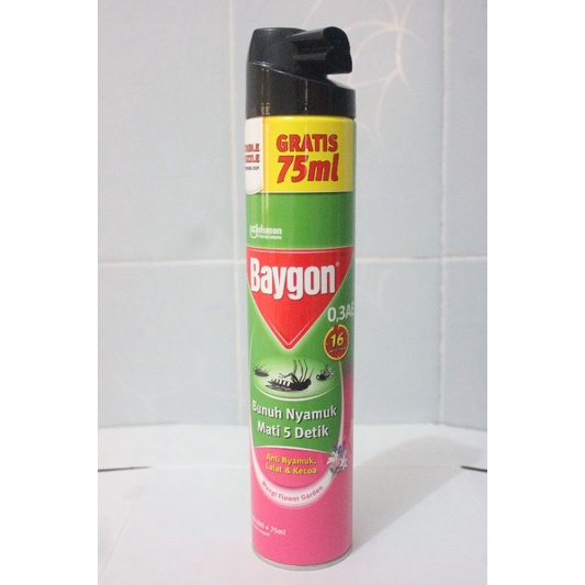 Jual Baygon Aerosol Flower Garden Ml Shopee Indonesia