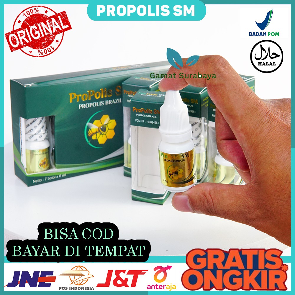 Jual Propolis SM Brazilian Murni Produk 100 Original Halal Dan