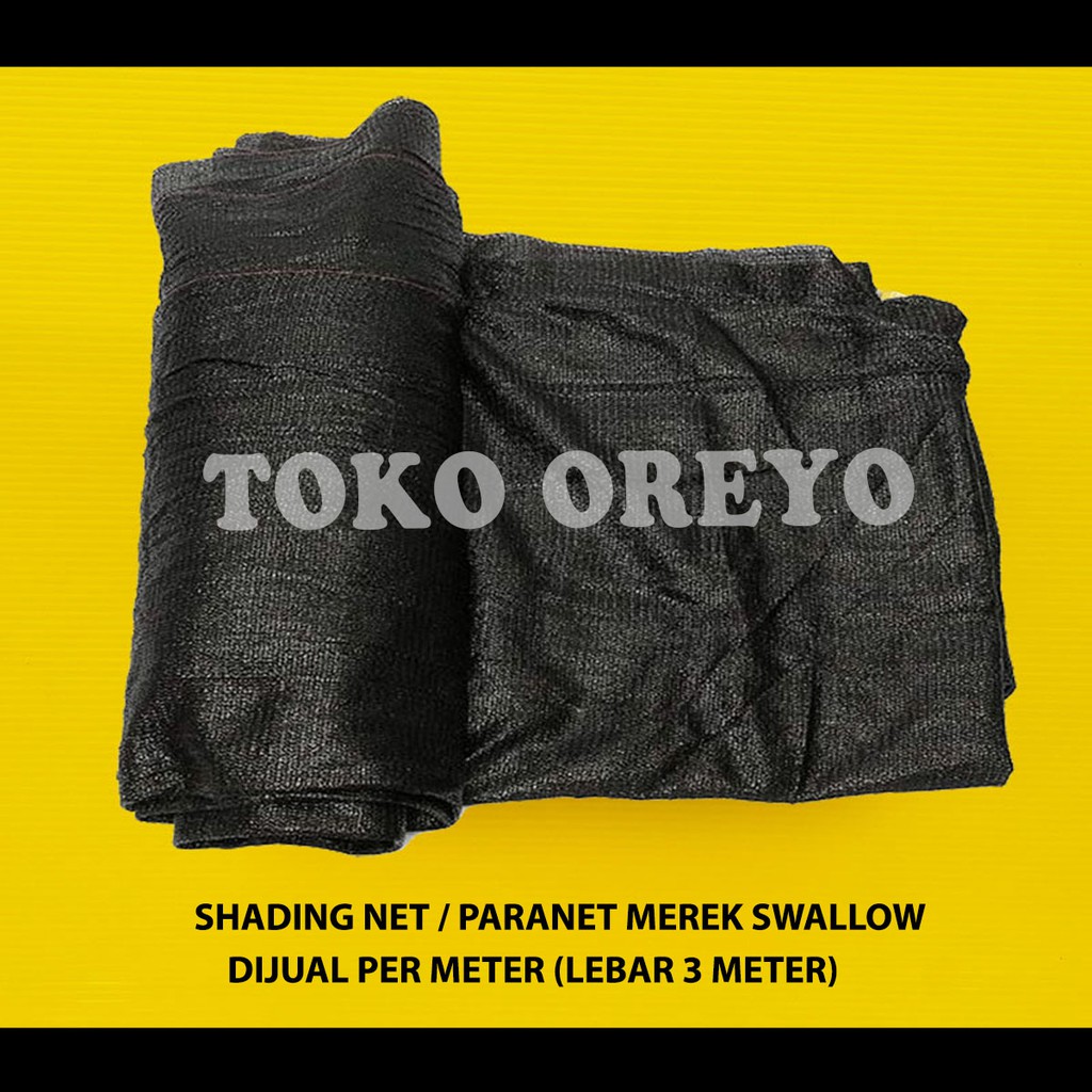 Jual PARANET 75 LEBAR 3 METER PER 1 METER SHADING NET JARING ATAP