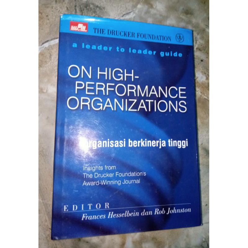 Jual Buku Organisasi Berkinerja Tinggi On High Performance