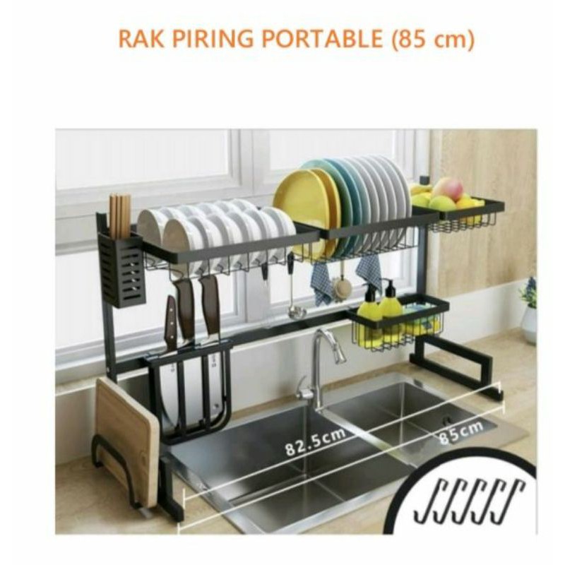 Jual Rak Piring Portable Cm Kitchen Set Rak Piring Minimalis