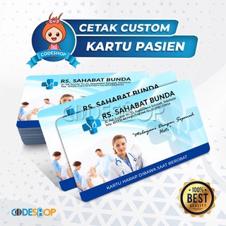 Jual Custom Kartu Preprinted Cetak Kartu Pasien Rumah Sakit Klinik