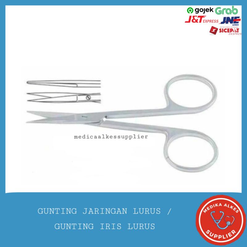 Jual Gunting Jaringan Lurus Iris Scissor Straight Gunting Iris