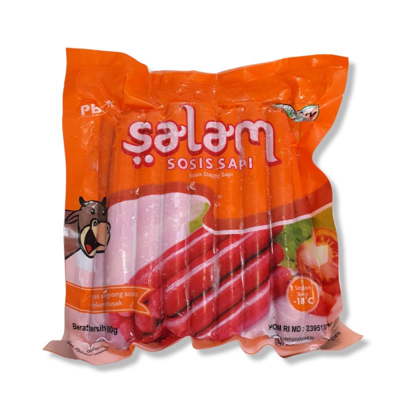 Jual Salam Sosis Sapi Merah 500 Gr Shopee Indonesia