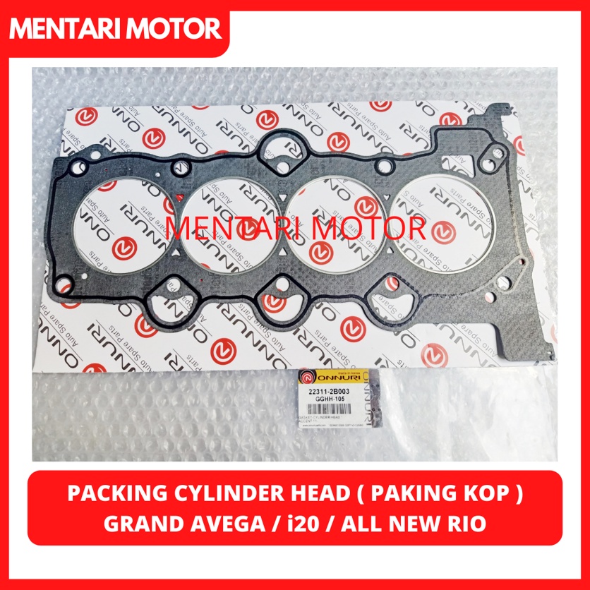 Jual Gasket Cylinder Head Grand Avega All New Rio I Packing Cyl Head