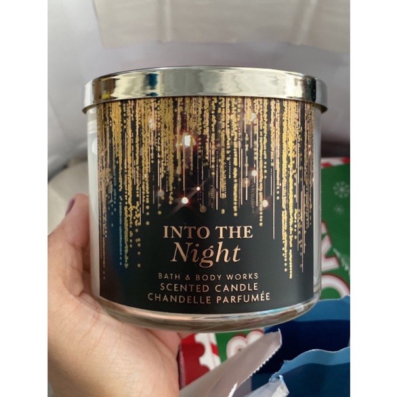 Jual BBW Bath Body Works 3 Wick Candle Candle Into The Night