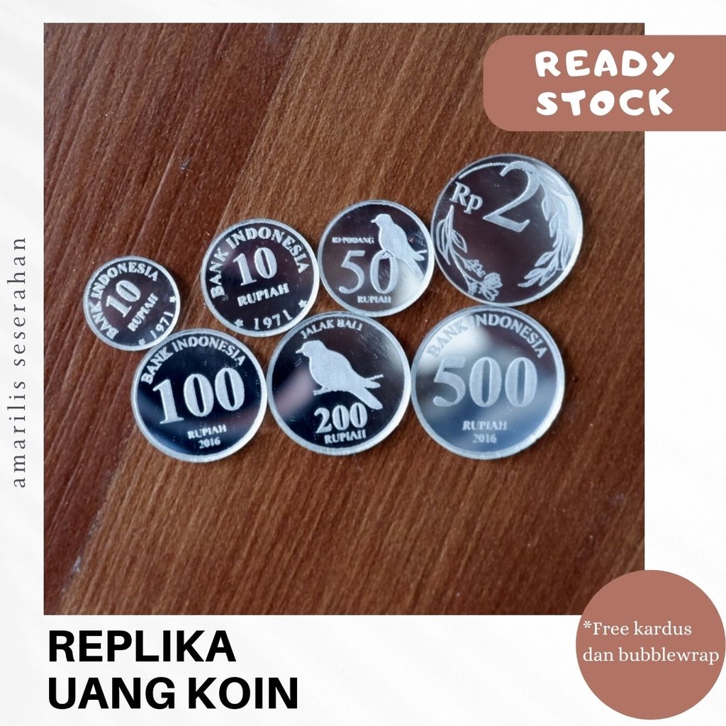 Jual Replika Uang Koin Pecahan Dan Kuno Shopee Indonesia