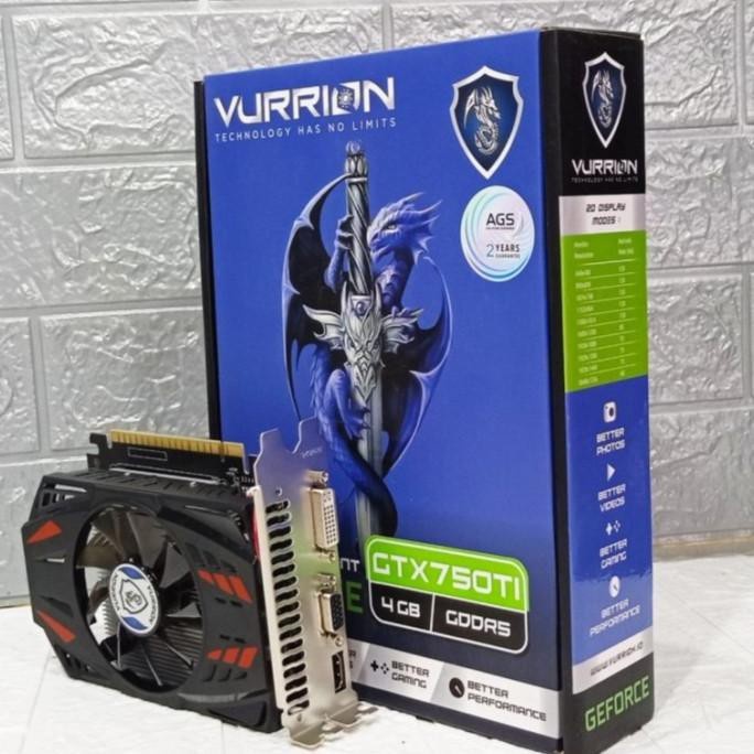 Jual VURRION VGA CARD GT750 TI 4GB DDR5 128BIT VGA GT 750 TI DDR5