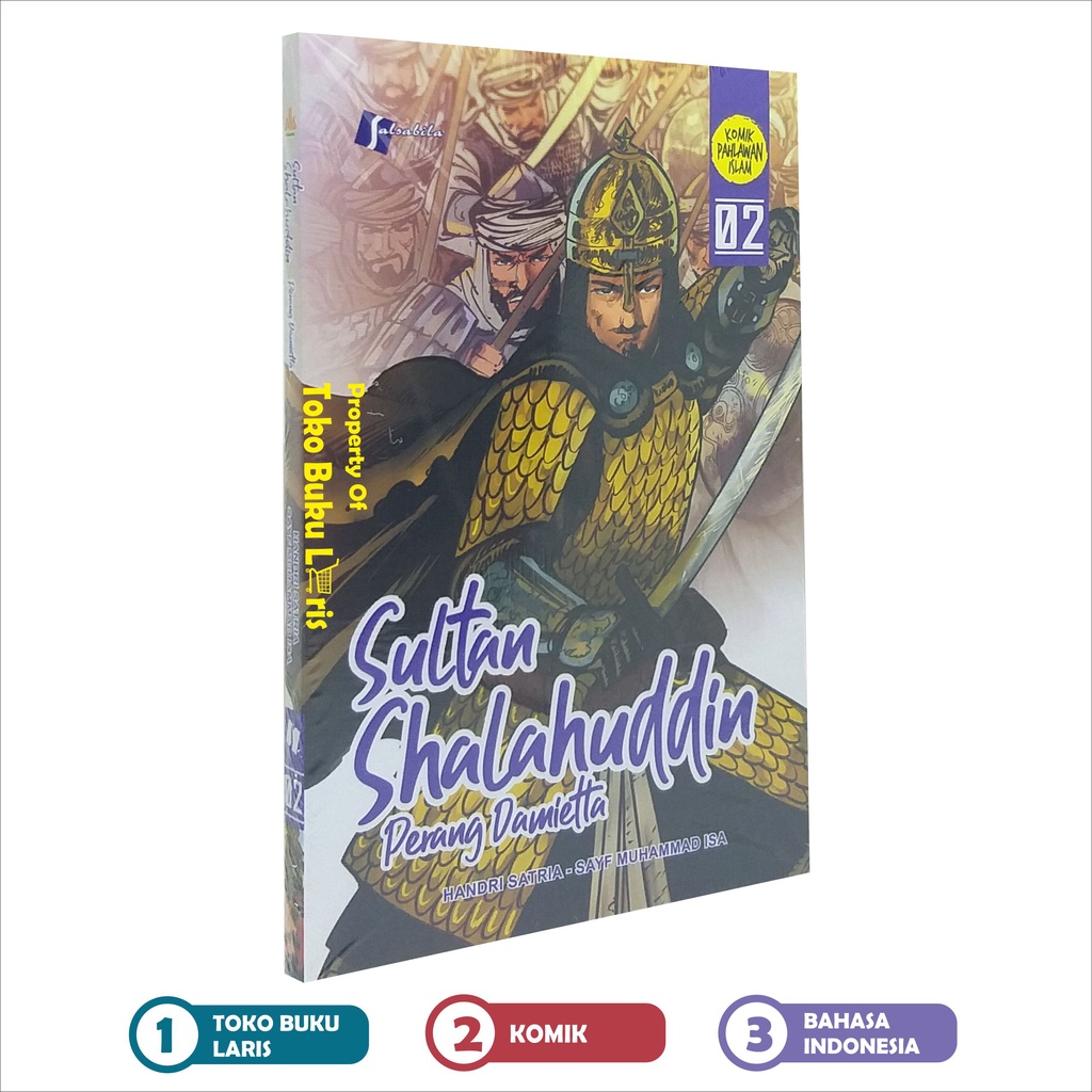 Jual Komik Sultan Shalahuddin Seri 2 PERANG DAMIETTA Komik Pahlawan