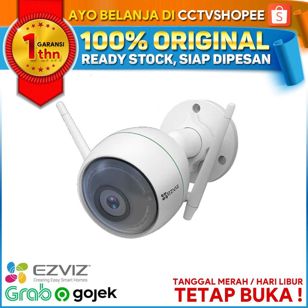 EZVIZ HUSKY C3WN 1080P Full HD IP CAMERA CCTV WiFi GARANSI RESMI 1