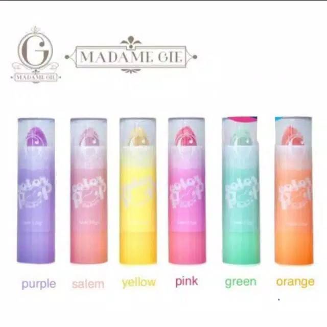 Jual Madame Gie Color Pop Lip Balm Shopee Indonesia