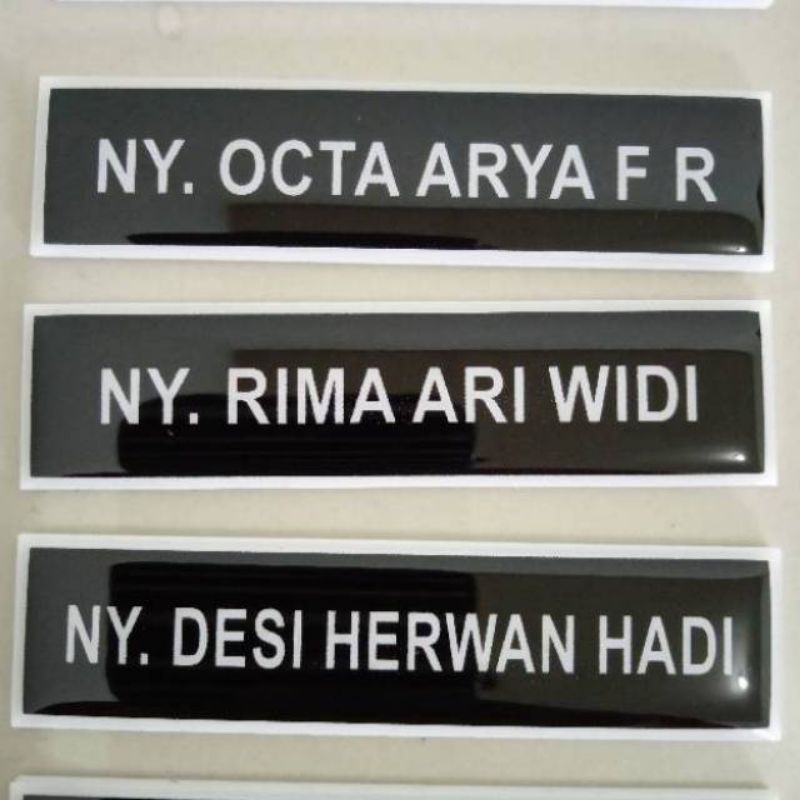 Jual Name Tag Nama Dada Persit Shopee Indonesia