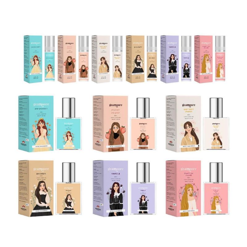 Jual Geamoore Parfum Spray Ml Get Pcs Shopee Indonesia