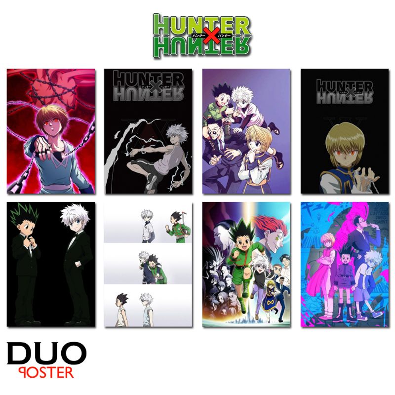 Jual Poster Anime Hunter X Hunter Poster Dinding Hunter X Hunter Paket